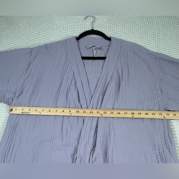 Soma Women's Robe in Light Purple. Size L/XL. - Picture 6 of 8